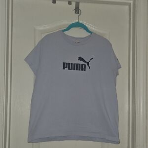 Puma Light Purple T-Shirt Xl Women's